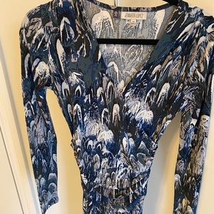 Jennifer Lopez blue dress